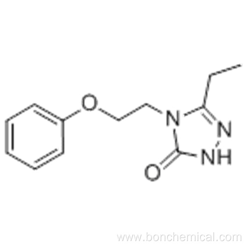 5-Ethyl-2,4-dihydro-4-(2-phenoxyethyl)-3H-1,2,4-triazol-3-one CAS 95885-13-5
